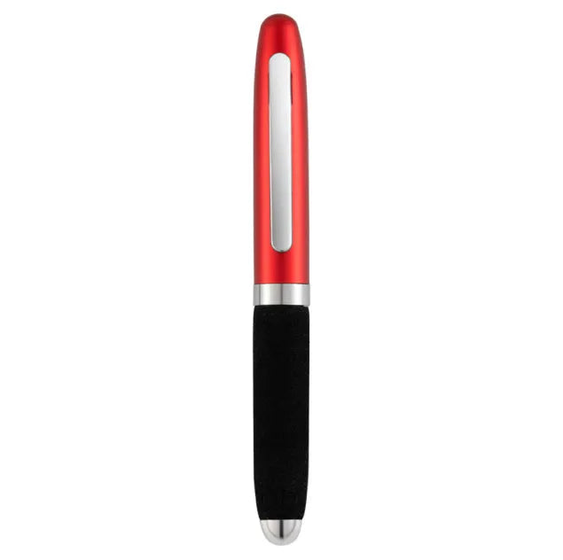 EVA metal cap ballpoint pen with 1.0mm tip showing seven refill colour options