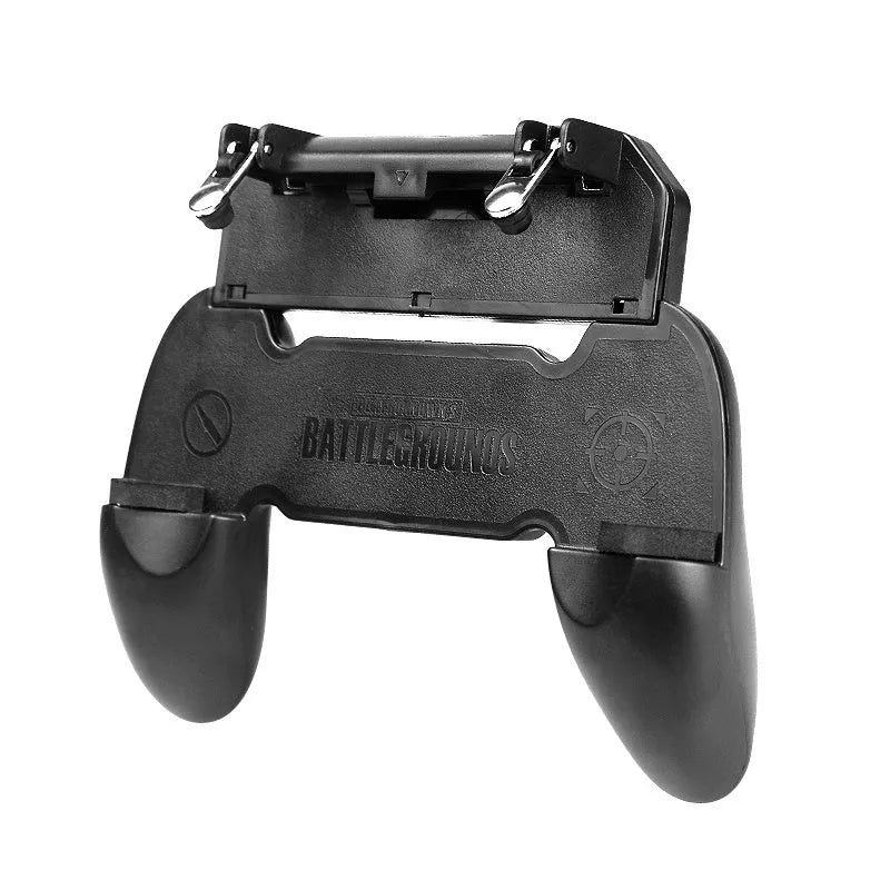 Eating Chicken Artifact mobile phone plug-in gamepad in black or brown black.