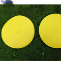 23cm diameter TPE football training marker disc in bright colours for field practice