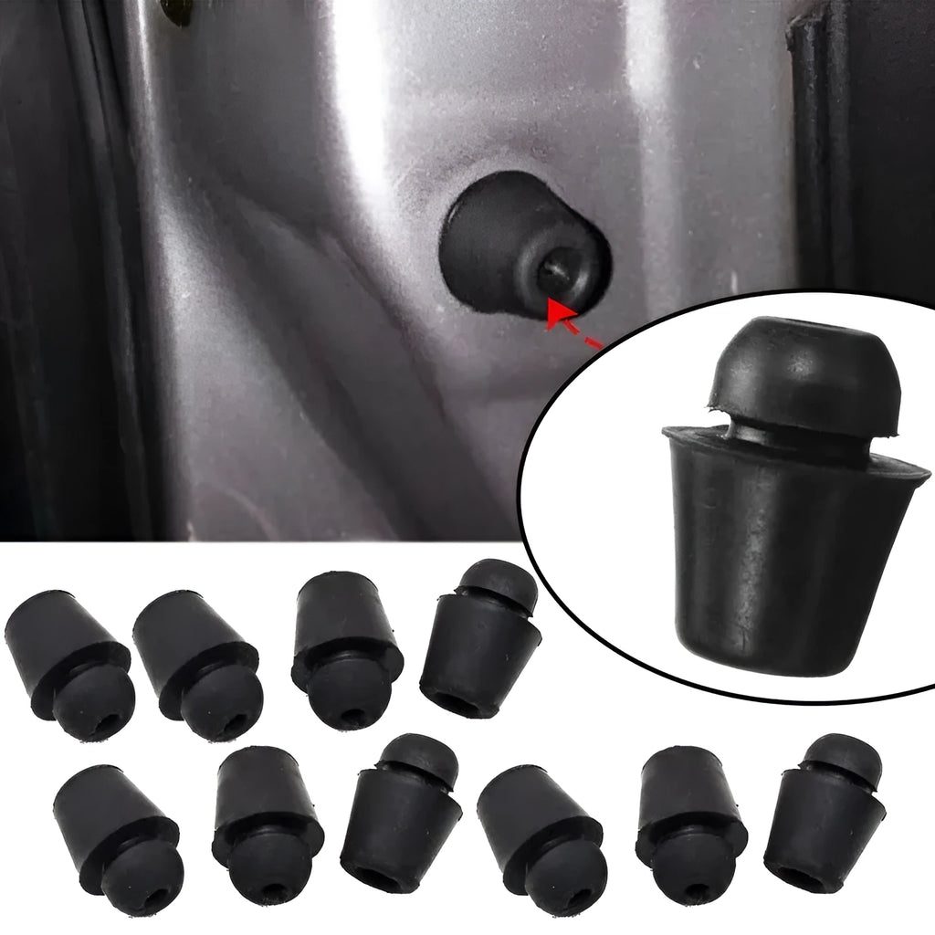 10-piece set of rubber automobile buckles for shock absorption and trim installation