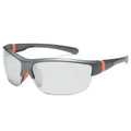 Men's semi-frameless sports sunglasses in PC frame for cycling and outdoor athletics.