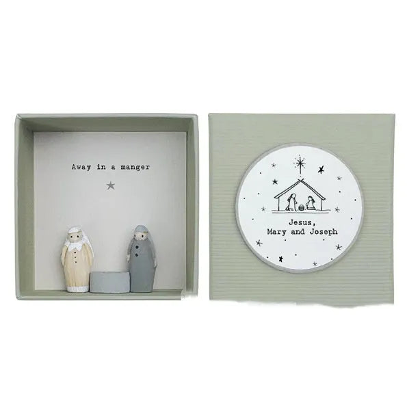 Boxed resin guardian angel figurine ornament in modern simplicity cartoon style