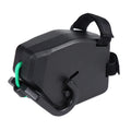 Black plastic/resin bicycle trailer traction rope for connecting child trailers to adult bikes