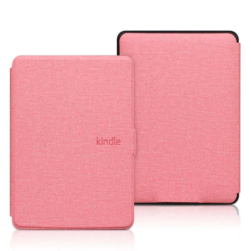 Kindle leather hard protective case with magnetic closure in multiple colour options