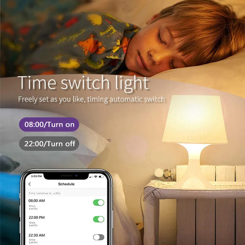 GU10 smart spotlight with RGBCCT colour mixing and WiFi connectivity for voice control