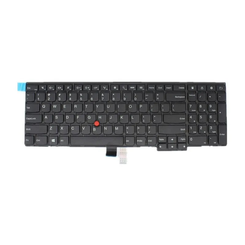 Black Lenovo laptop replacement keyboard for ThinkPad E531 model with USB connector