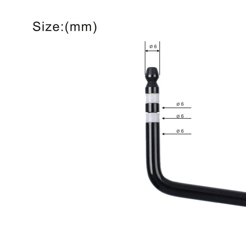 Metal guitar tremolo bar in black, blue, gold and chrome silver finishes for direct plug-in installation