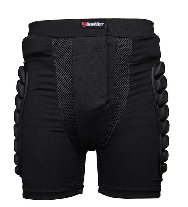 Ski racing shatter-resistant diaper pants protective gear for skating snow sports running cycling motorcycle riding black EVA foam padding