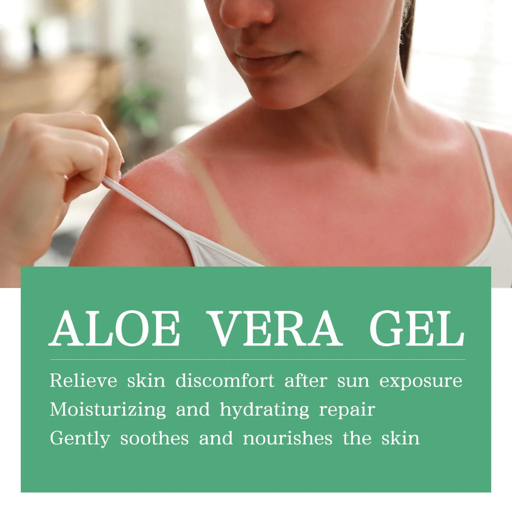 Intensive tanning cream with aloe vera gel in 50g and 100g containers for natural bronze tanning