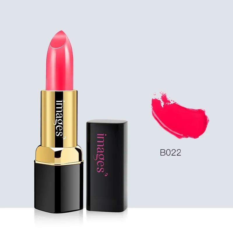 Lipstick lip gloss tube in a range of 10 colours including coral red and barbie pink, 3.8g net weight.