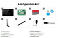 13.3-inch integrated computer voice assistant CM4 main control touch display with ABS construction