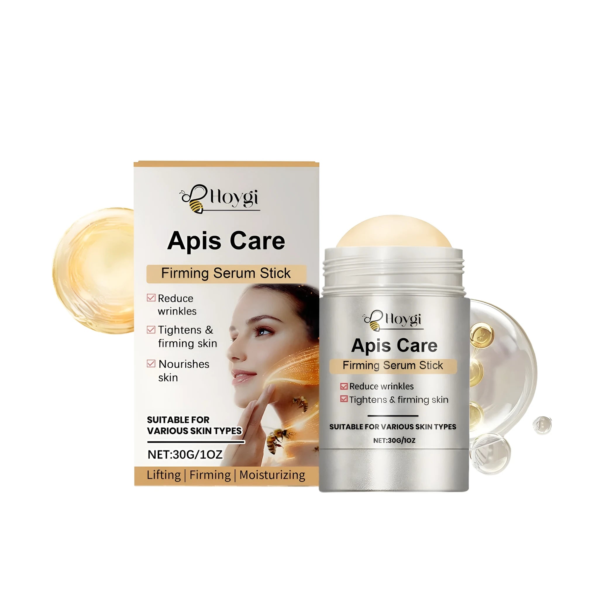 30g tightening rod skincare essence stick with multi-active formulation