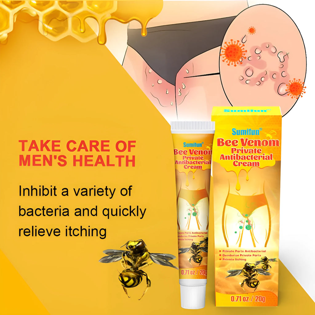 Pruritus vulvae cream 20g tube for male genital itch relief, soothing ointment