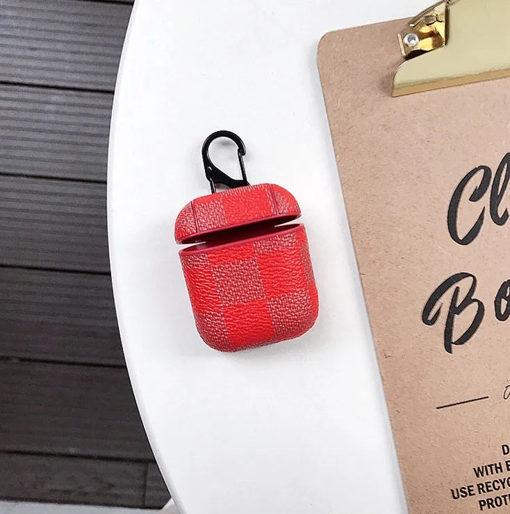 Black lattice plastic hard shell case for iPhone XS Max with an anti-lost hook attachment.