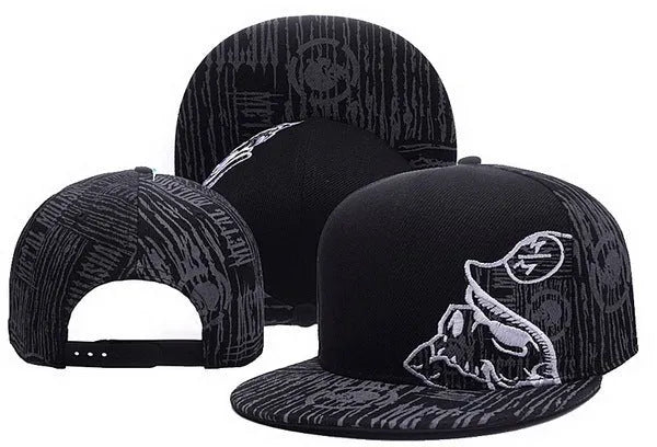 Unisex adjustable cotton satin baseball cap in hip hop style on a plain background