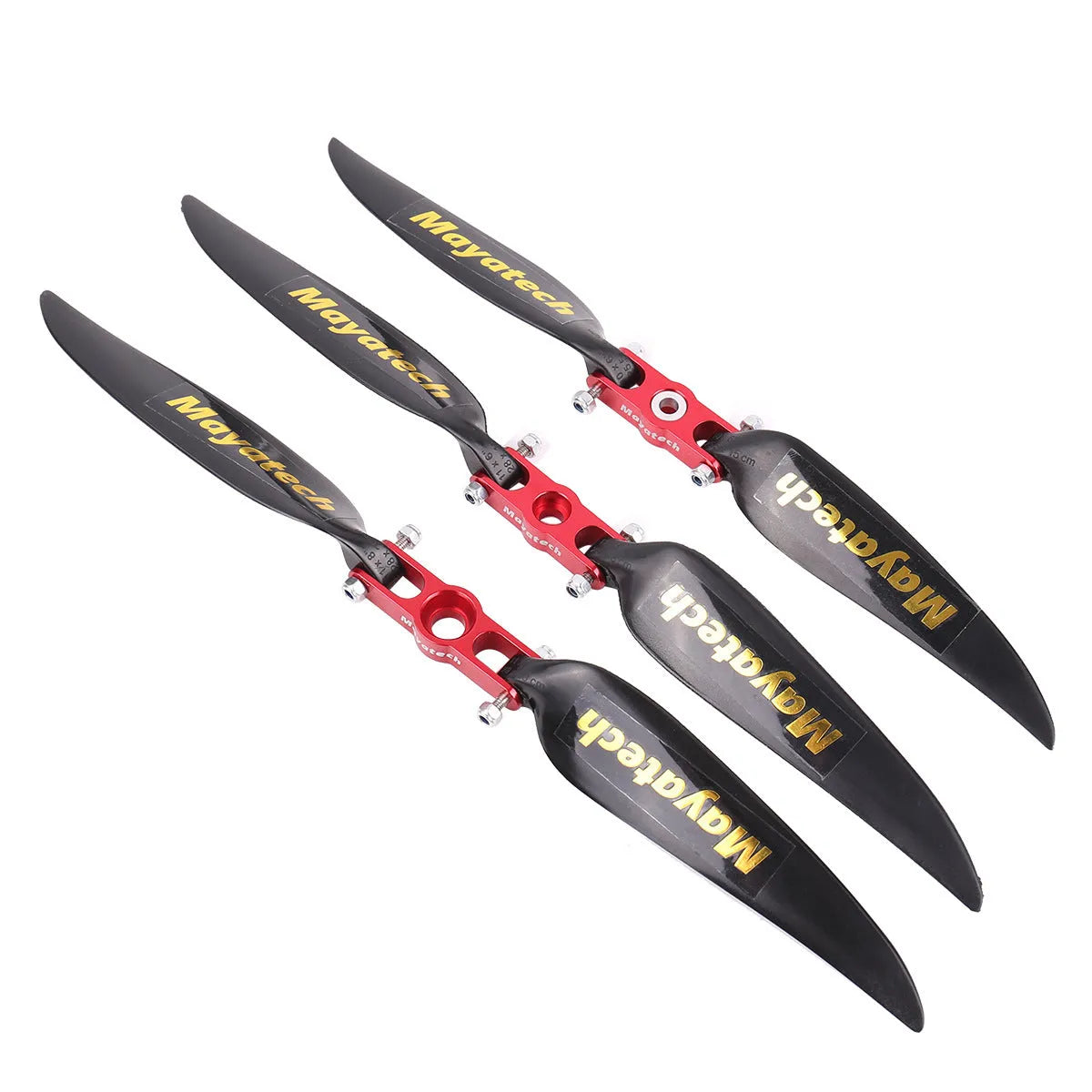 Black folding paddle with quick-disassembly fittings showing 12x6.5cm blade size