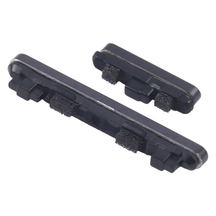 Black volume button replacement kit for Google Pixel 7a in original factory packaging