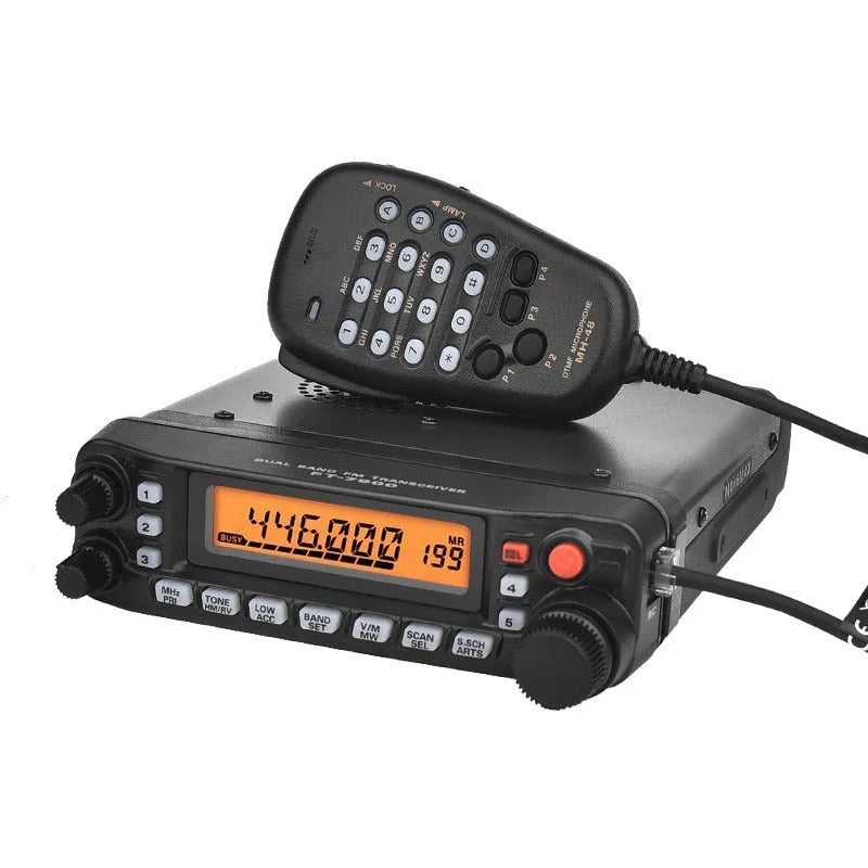 High-power car interphone for self-driving tours with anti-interference function and multiple clamp configuration options