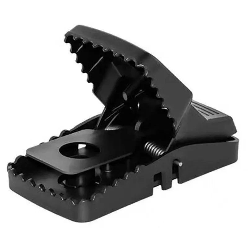 Automatic humane live-catch mouse trap in metal and plastic, shown in small, medium, and large sizes.