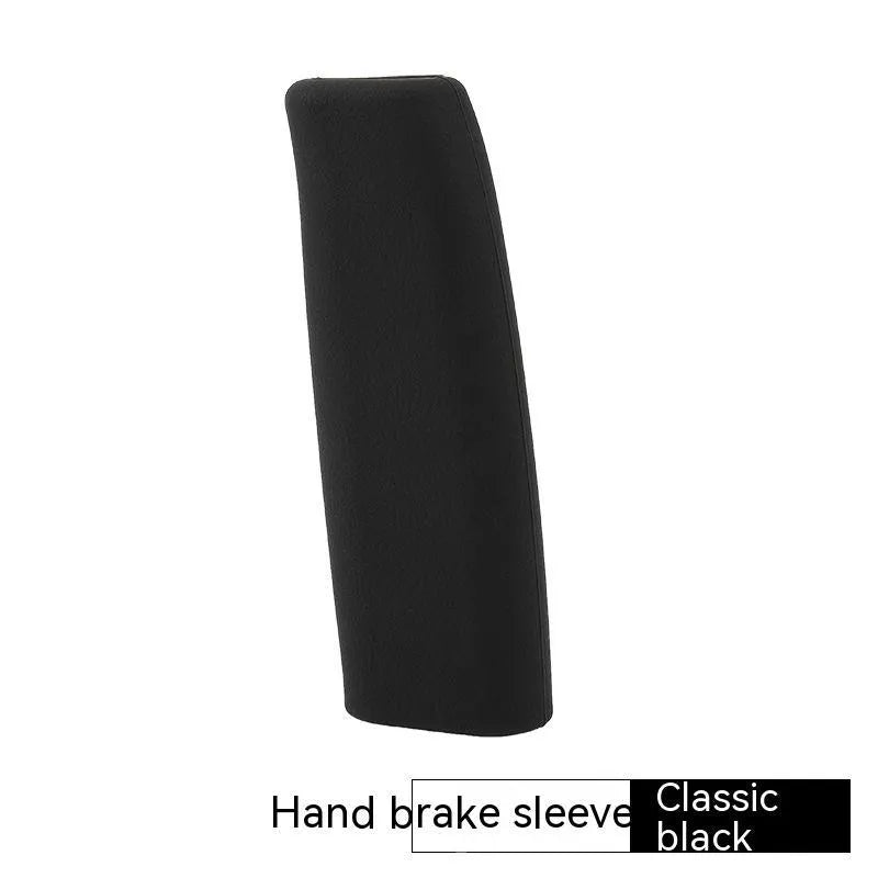 Universal silicone handbrake sleeve in five colours for car interior personalisation