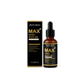 30ml bottle of men's massage oil with ginger extract and glycerin formula
