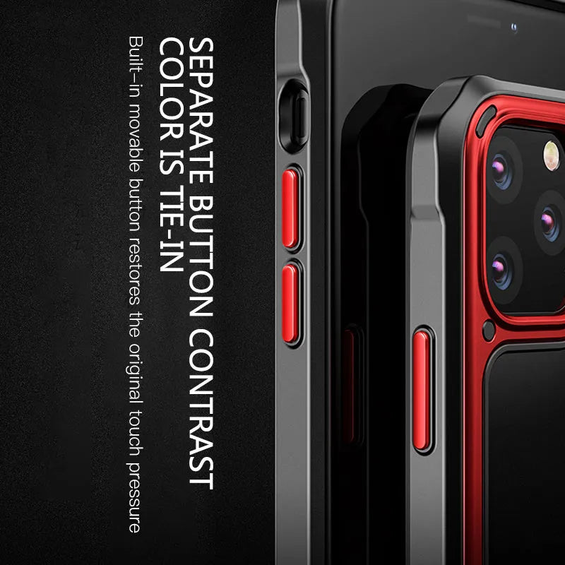 Transparent silicone mobile phone case for iPhone 11 on a table.