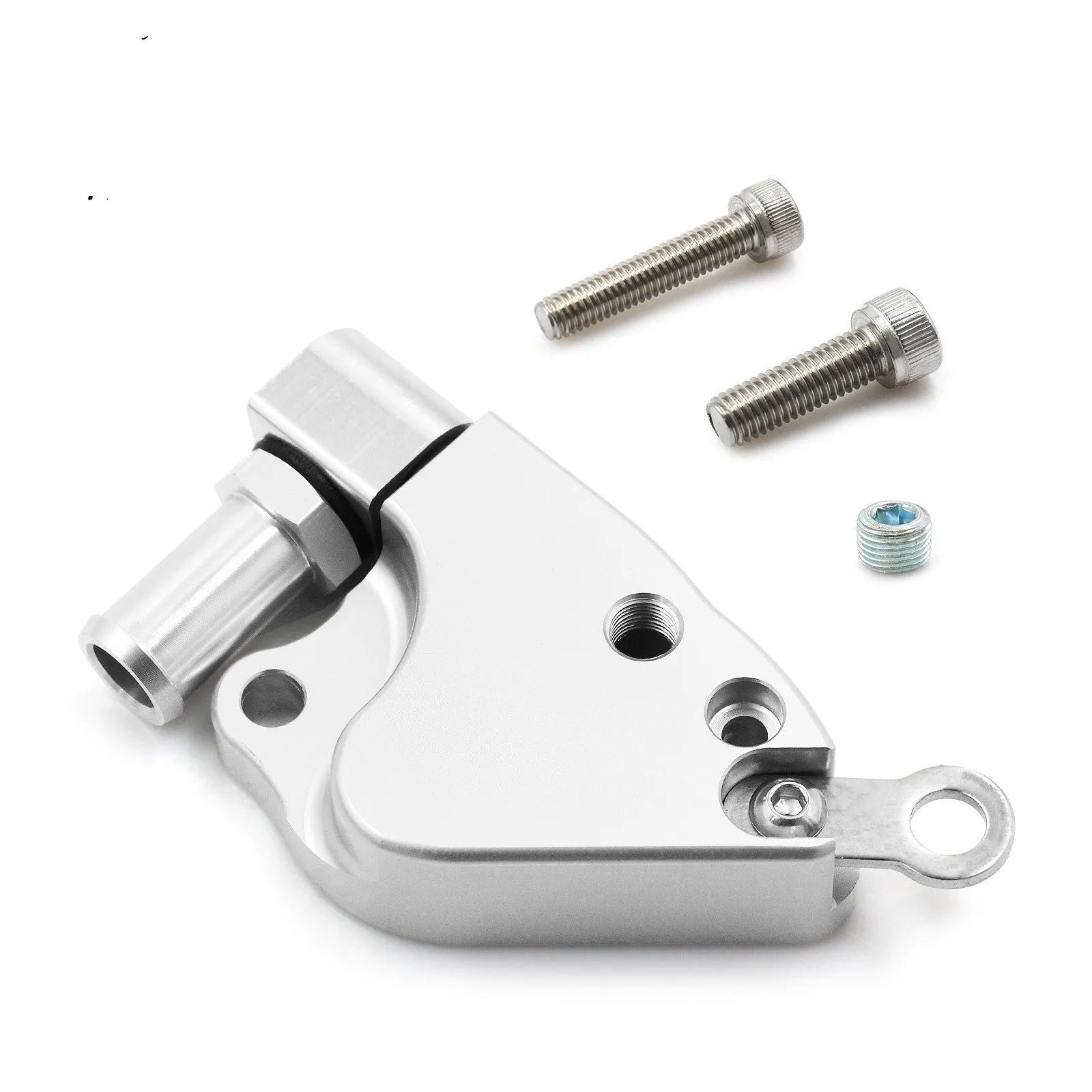 K Series aluminium alloy intake manifold coolant adapter for K20 K24 engines with installation hardware
