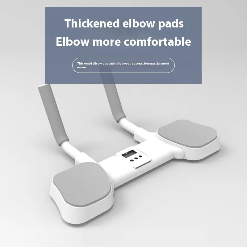 White flat support trainer with alloy aluminium tube construction for household exercise