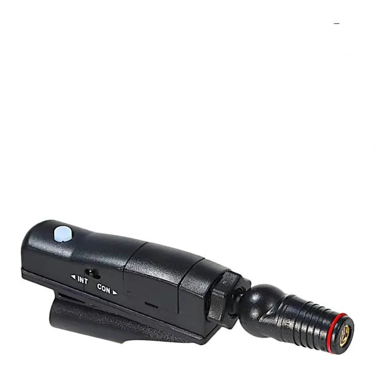 Golf putter laser aiming instrument for putting practice alignment.