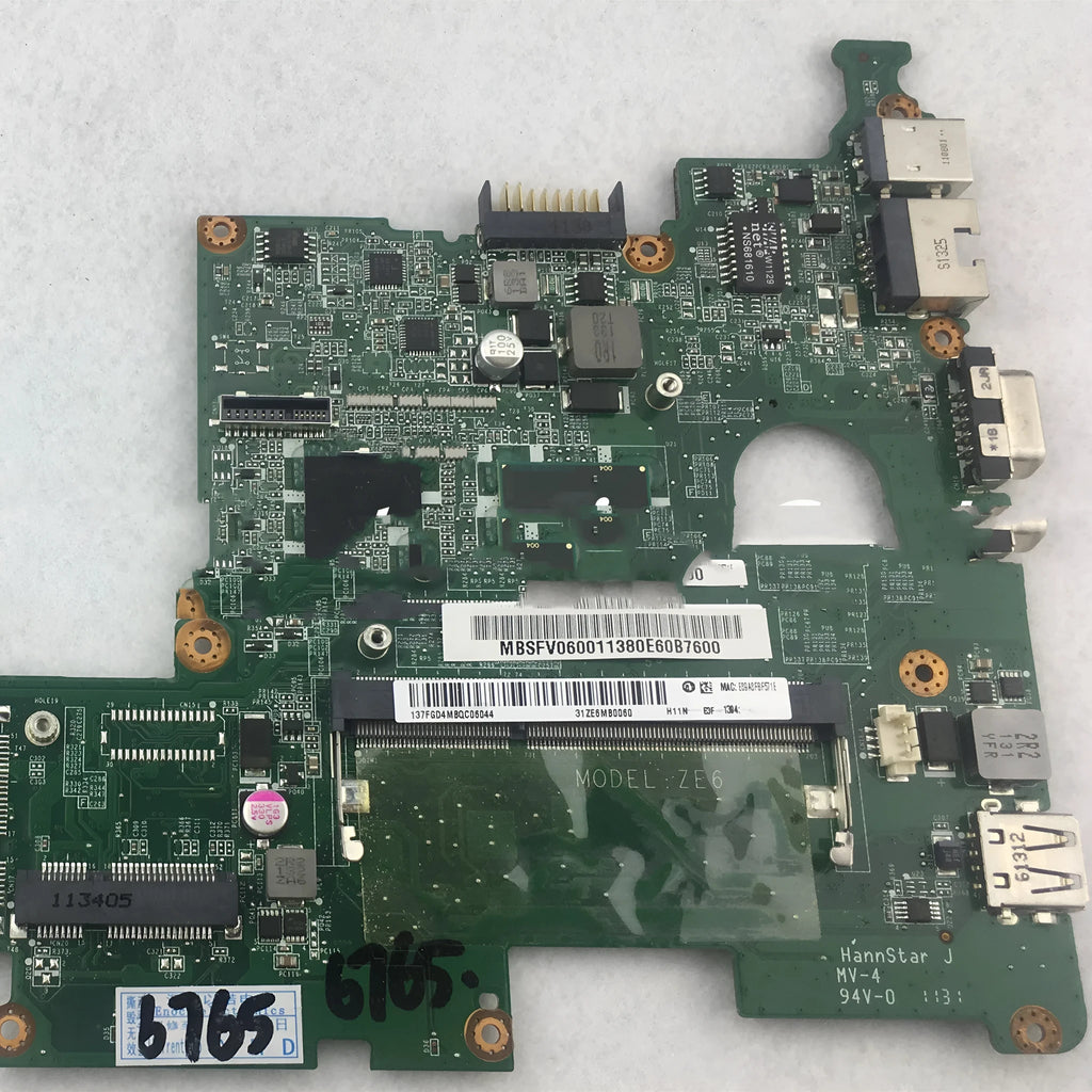 D257 notebook motherboard for Acer Aspire One D257 netbook replacement