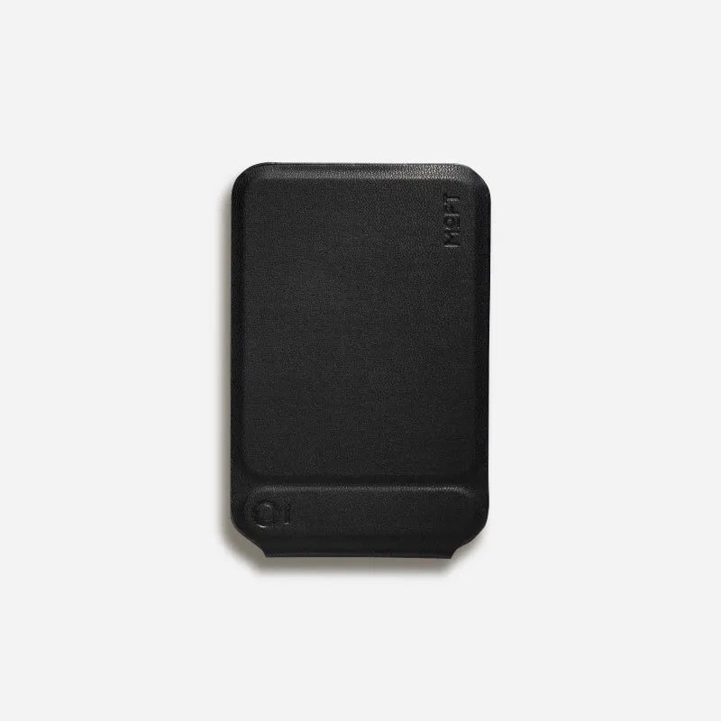 MOVAS leather magnetic phone holder case with dimensions 96.5x63.5x6.9mm in four colour options