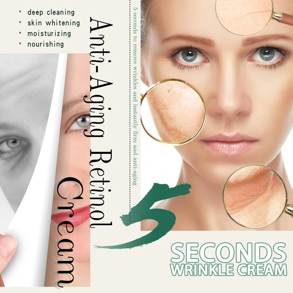 30g anti-wrinkle face cream jar for hydrating facial treatment