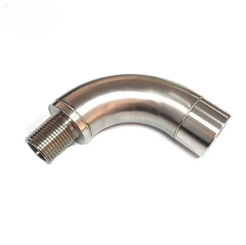 M18×1.5 automotive temperature sensor adapter with gas flow cross-over valve