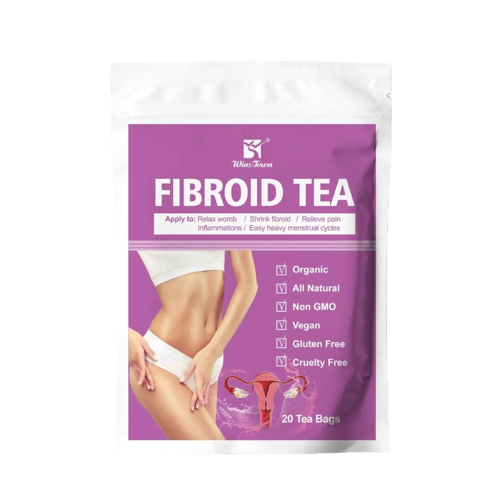 C83 Winstown Fibroid Tea herbal tea bags for cold extract preparation