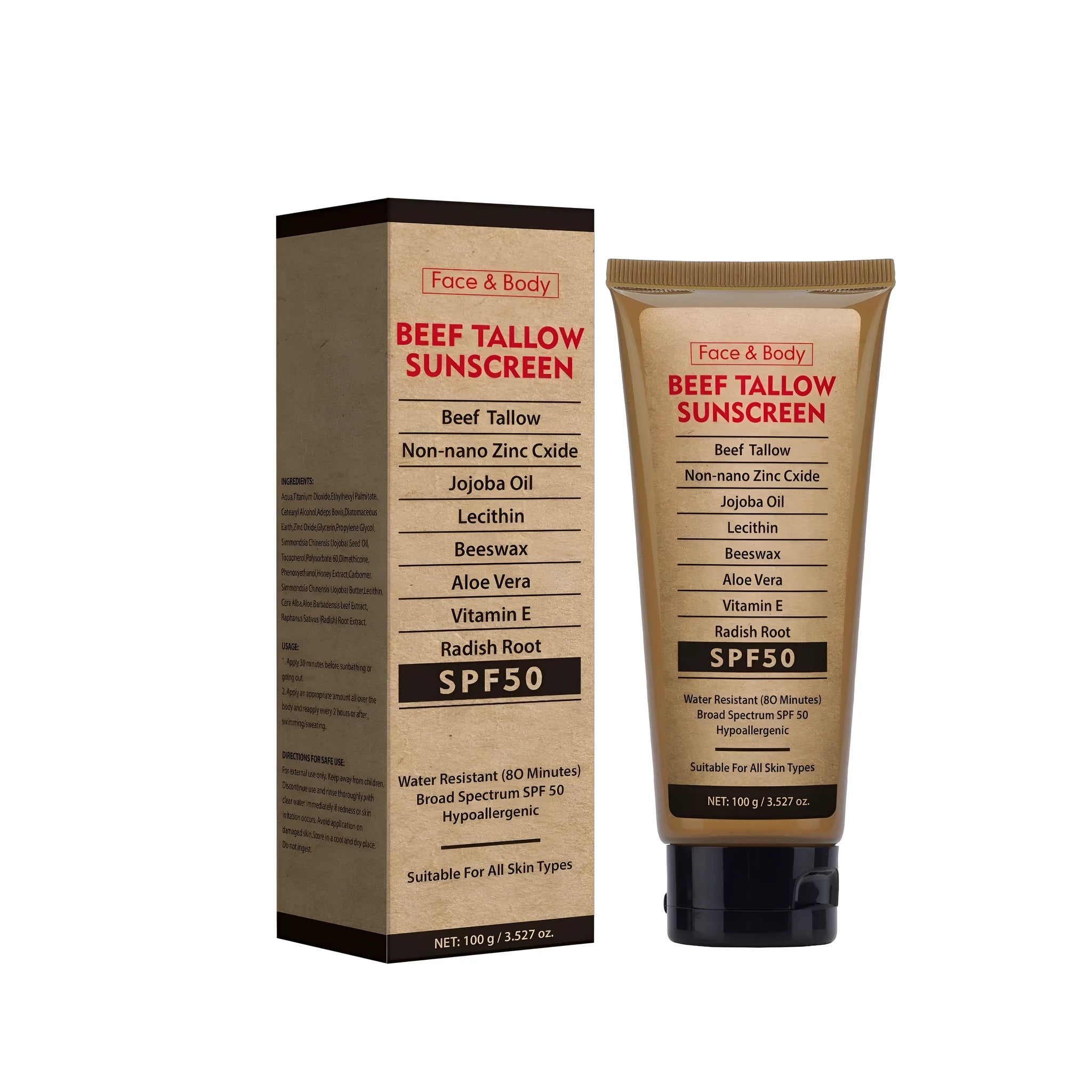100g jar of organic grass-fed butter waterproof protective body cream, style FPD015.
