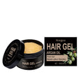 100ml bottle of Moroccan Nut Oil Setting Gel for hair styling and frizz control.