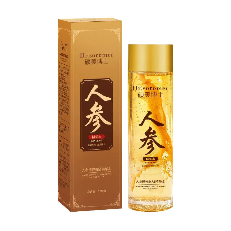 Doctor Ginseng Anti-Wrinkle Water Bomb Moisturising Essence 120ml bottle for face.