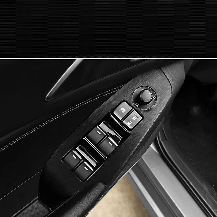 Unksera car interior decorative vinyl sticker kit for centre console and dashboard customisation.