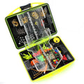 Rock fishing accessories combination suit with 184 pieces of terminal tackle in upgraded box