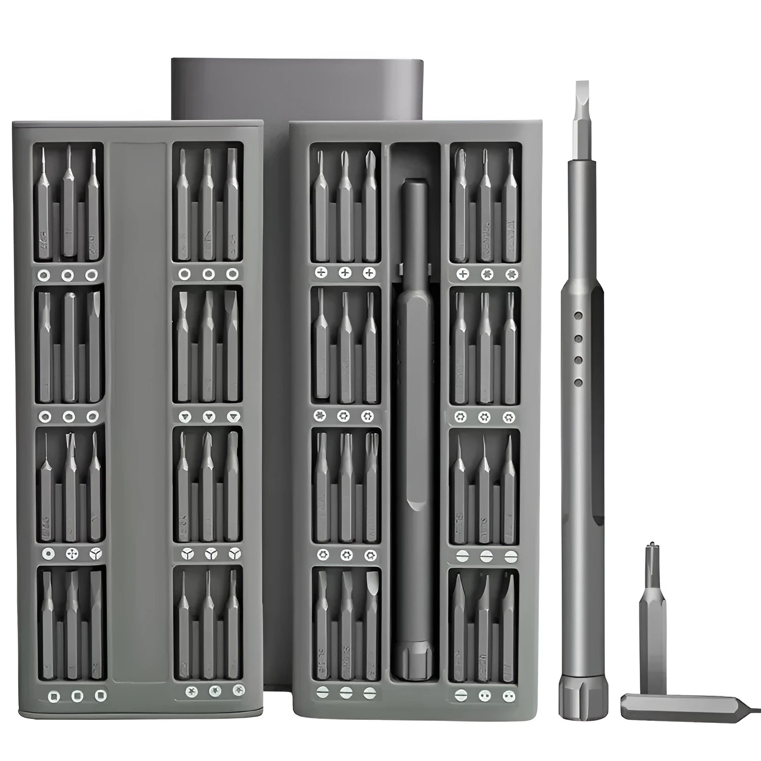 49-in-one precision magnetic screwdriver set for mobile phone disassembly with nickel aluminium bronze construction