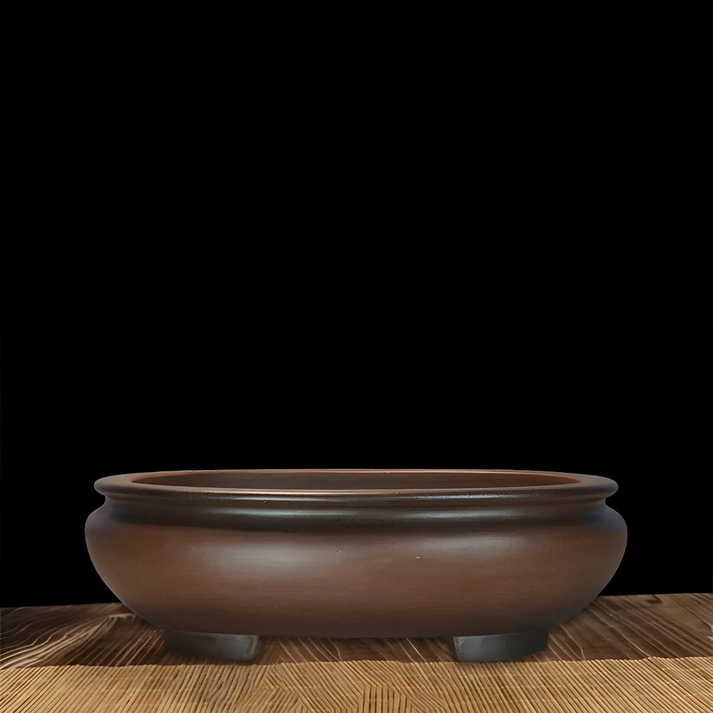 Handmade purple sand indoor desktop flowerpot with classical style and 58x47x18cm dimensions