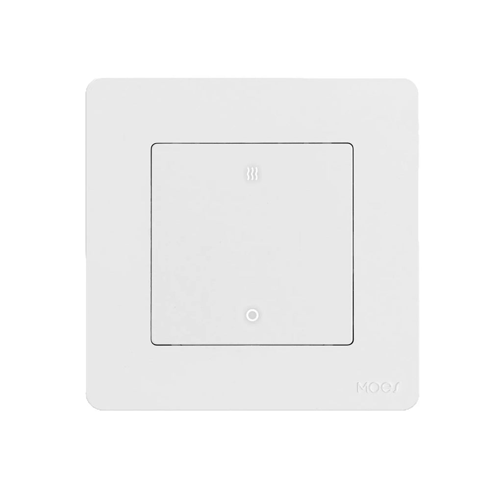 MoesHouse ZIGBEE 3.0 smart switch in Nickel Gray for power monitoring and timing of water heaters and air conditioners, 4000W 20A