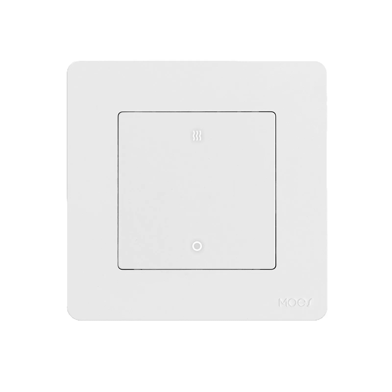 MoesHouse ZIGBEE 3.0 smart switch in Nickel Gray for power monitoring and timing of water heaters and air conditioners, 4000W 20A