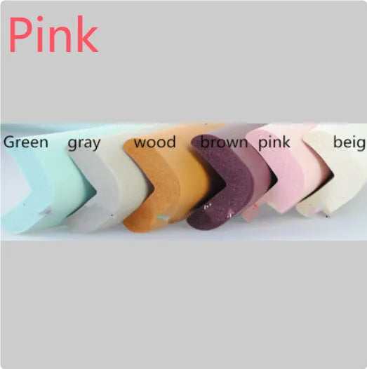 Anti-collision corner protector strip for baby safety, 2m length, 8cm width, colour beige