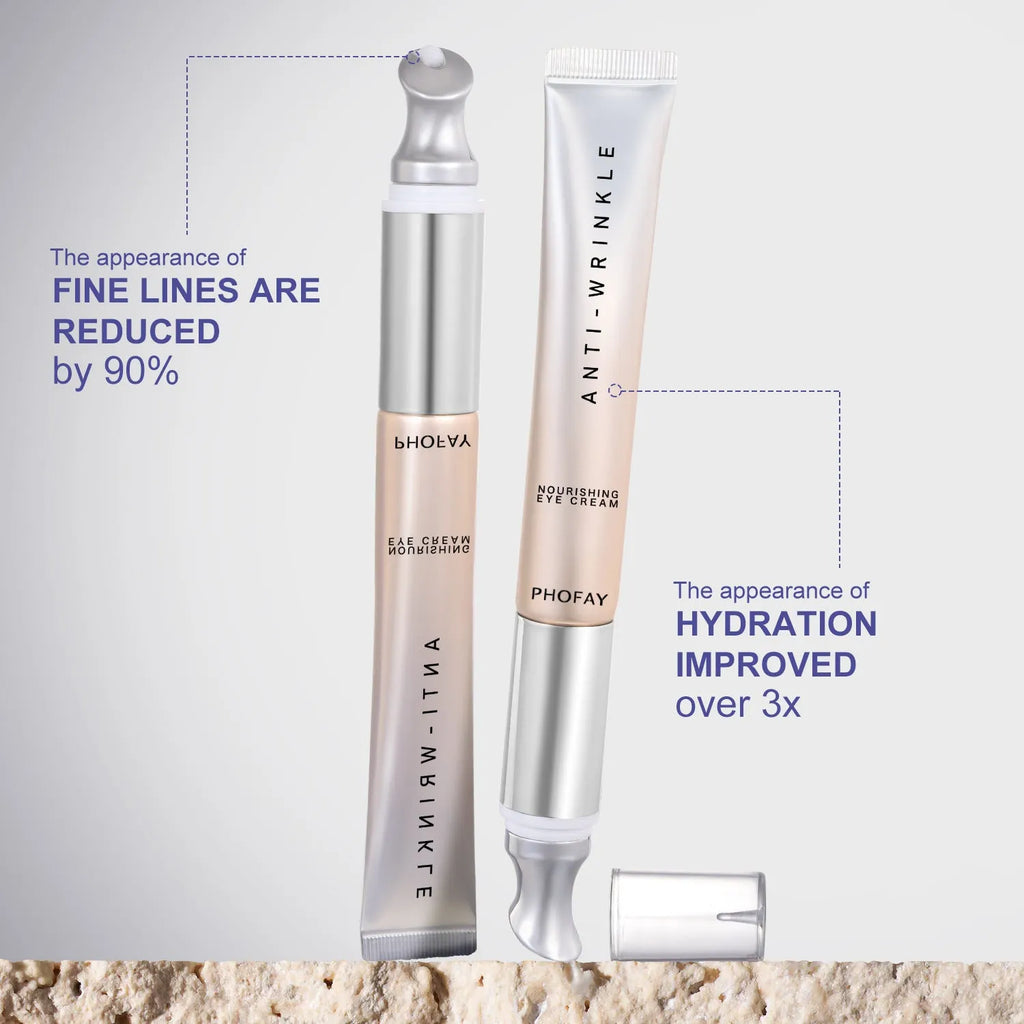 Electric eye cream stick in a tube format for reducing dark circles, 15g net content