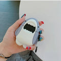 Soft silicone protective cover for Apple AirPods 1, 2, Pro, and 3rd generation wireless earbud cases.