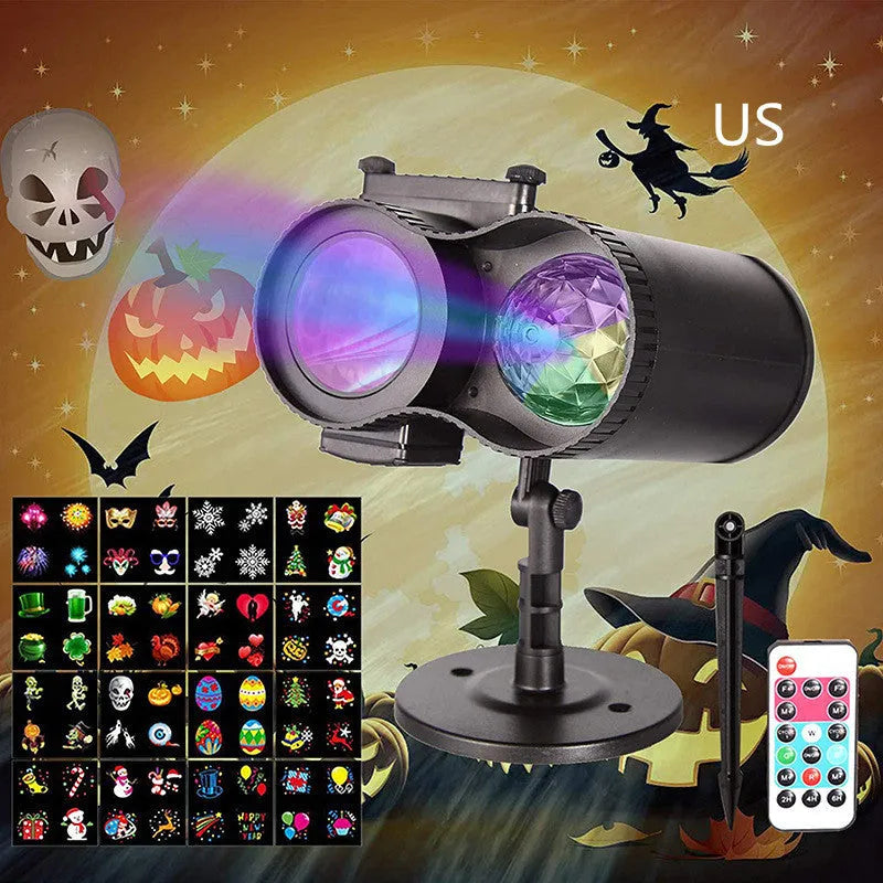 Outdoor double tube animated watermark LED soft light with waterproof casing.