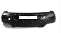 A matte black ABS plastic replacement bumper for a car, truck, or motorcycle.