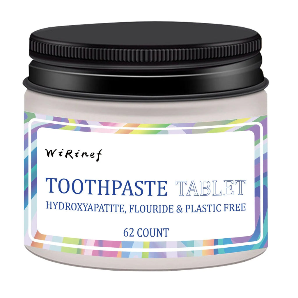 Portable solid toothpaste tablets in TP19 colour, 62 pieces per pack