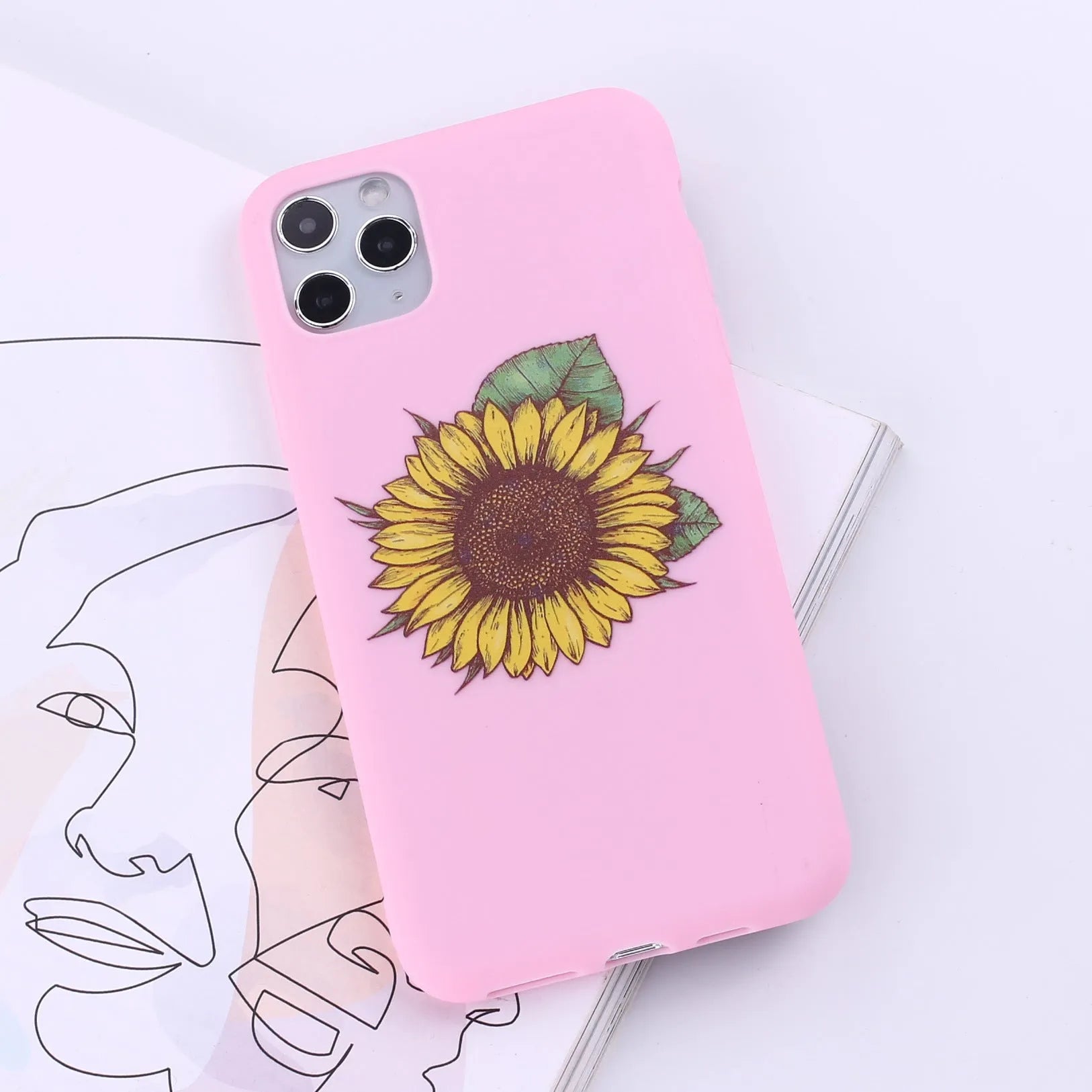 TPU mobile phone back cover case for Apple iPhone in one of 14 colour options.